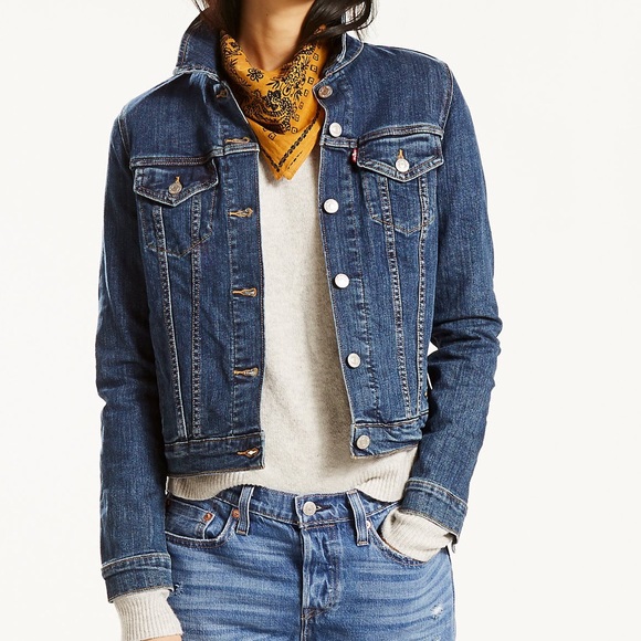 Levi’s Original Trucker Denim Jean Jacket - Picture 8 of 8
